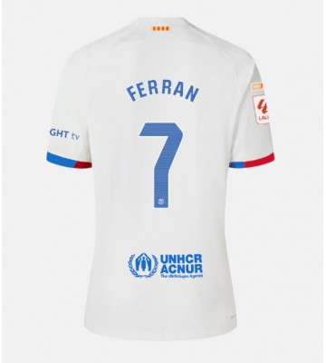 Barcelona Ferran Torres #7 Bortatröja 2023-24 Kortärmad